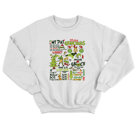 SUDADERA GRINCH | 6 DISEÑOS